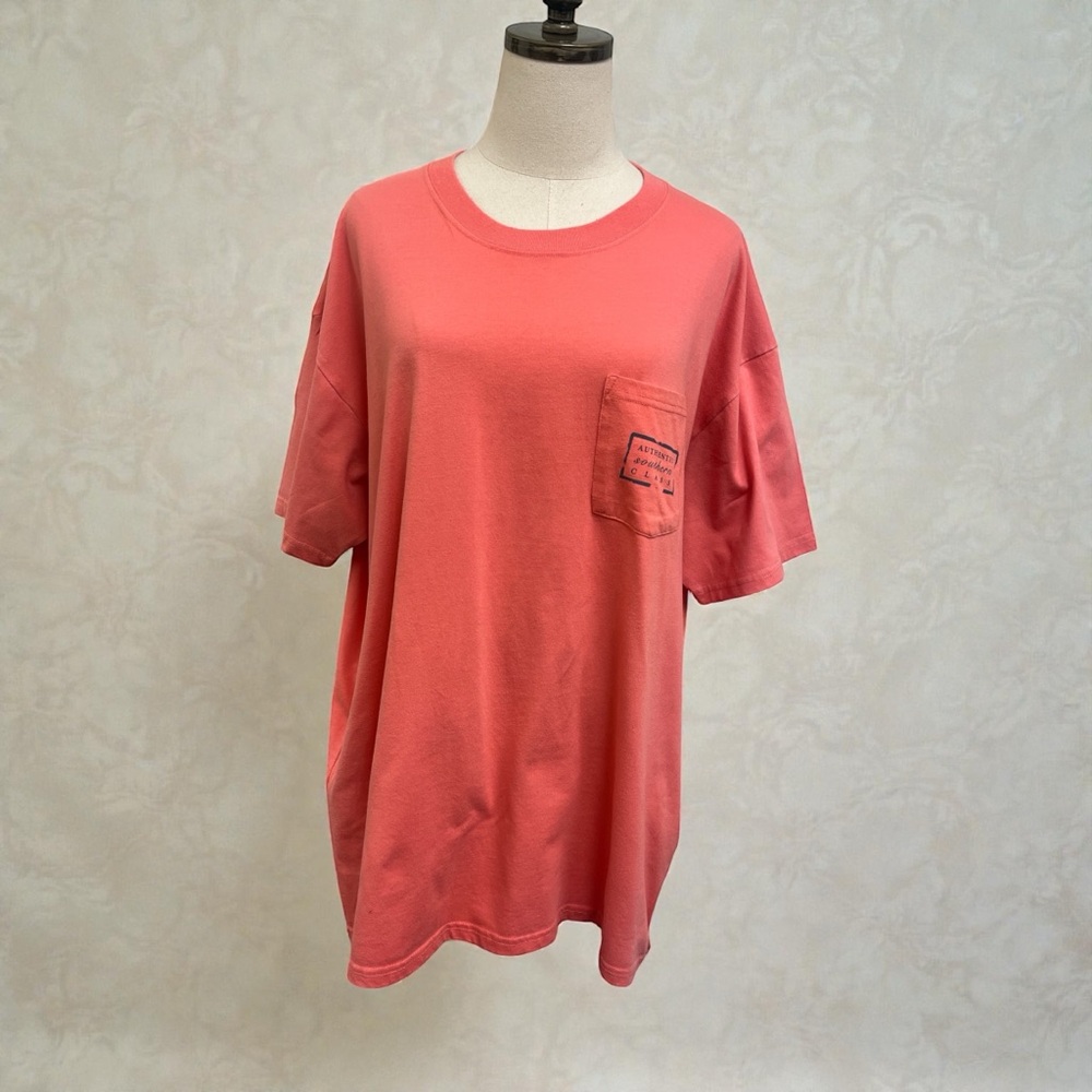 Southern Marsh Men's Pink Short Sleeve Tee